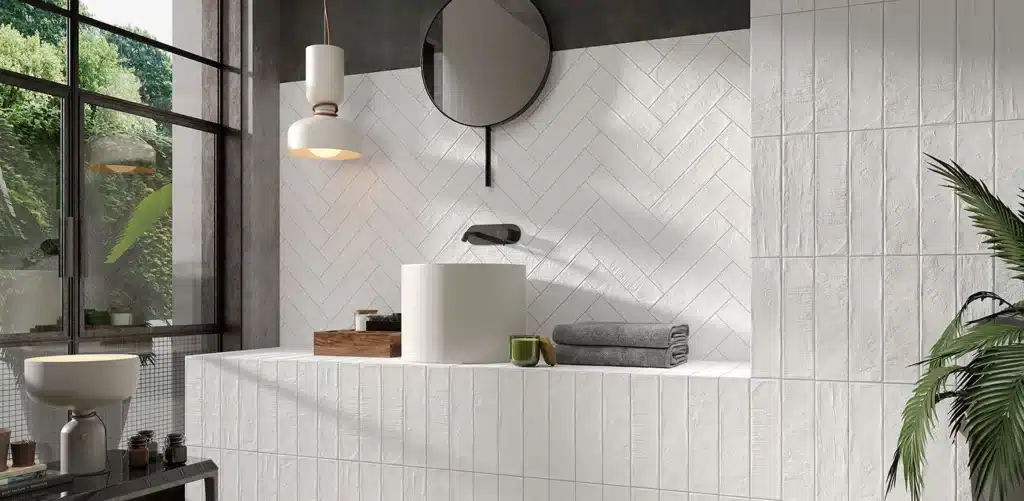 camille tendance salle de bain carrelage blanc