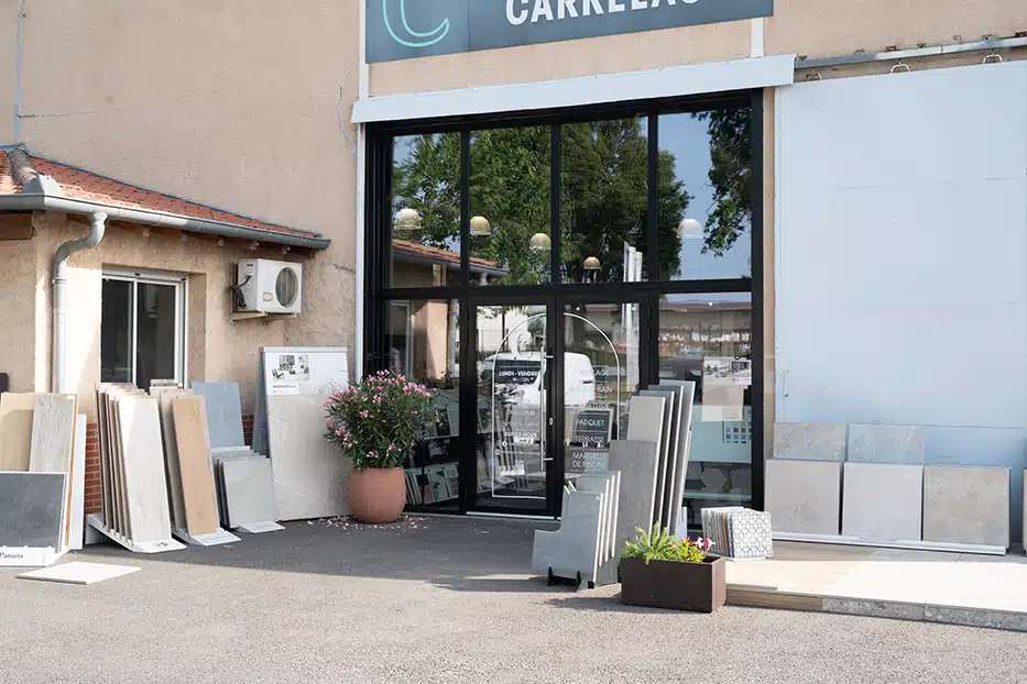 camille tendance showroom extérieur exposition