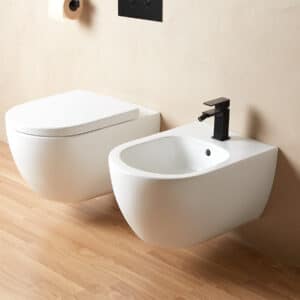Arc bidet suspendu